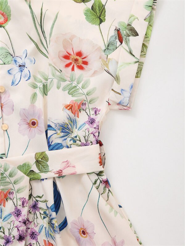 add0b508-eacf-48d7-bd82-8bb26f9a374f Women,s Printed Silk Satin Dress