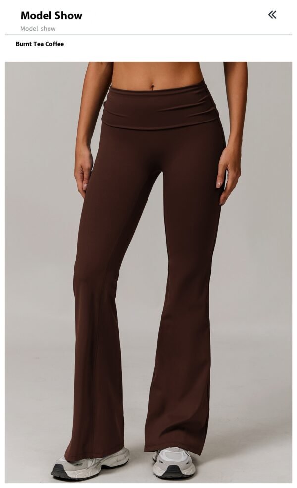Women's Casual Folding High Waist Yoga Pants (7 Colors)