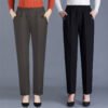 Women's High Waist Straight-Leg Pants (2 Colors)