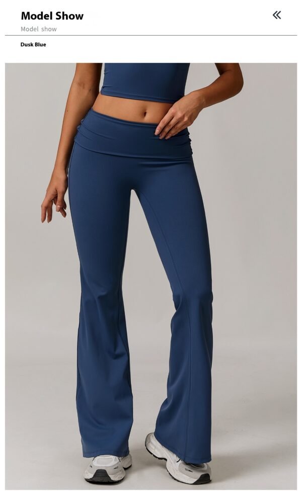 Women's Casual Folding High Waist Yoga Pants (7 Colors)