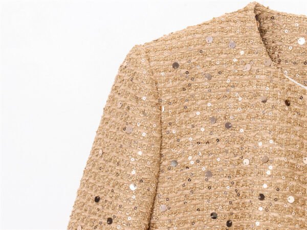 Belted Embellished Jacket