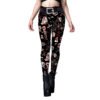 Woman's Skull Spider Web Printed Tight Leggings (4 Style)