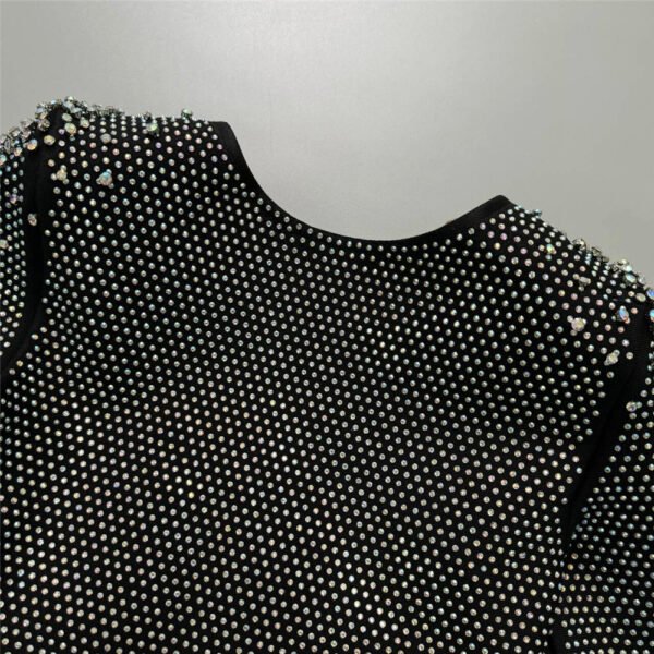 c810b2ec-1503-499c-bbbf-29e4f2bfa340 Women Rhinestone One-piece Cross Dress
