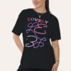 Ladies Lovely Printed Short Sleeve T-Shirt Top