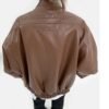 Women's Loose Fit PU Leather Street  Jacket