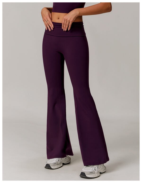 Women's Casual Folding High Waist Yoga Pants (7 Colors)