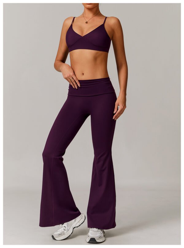 Women's Casual Folding High Waist Yoga Pants (7 Colors)