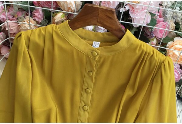 e332c9e8-93a9-4c7b-9a48-6cc0cd603901 Women's Long-Sleeve Polyester Dres