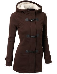 Women's Hooded Duffle Coat (8 Colors)