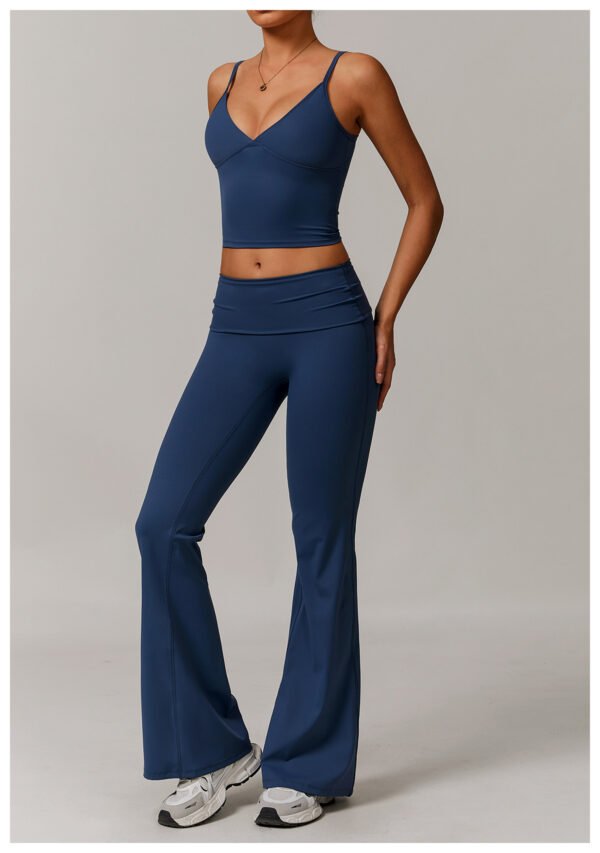Women's Casual Folding High Waist Yoga Pants (7 Colors)