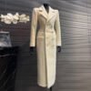 Women's Solid Color Wool Coat