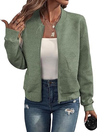Women's Regular Fit Long Sleeve Jacket