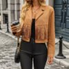 Women's Fringe Detail Jacket
