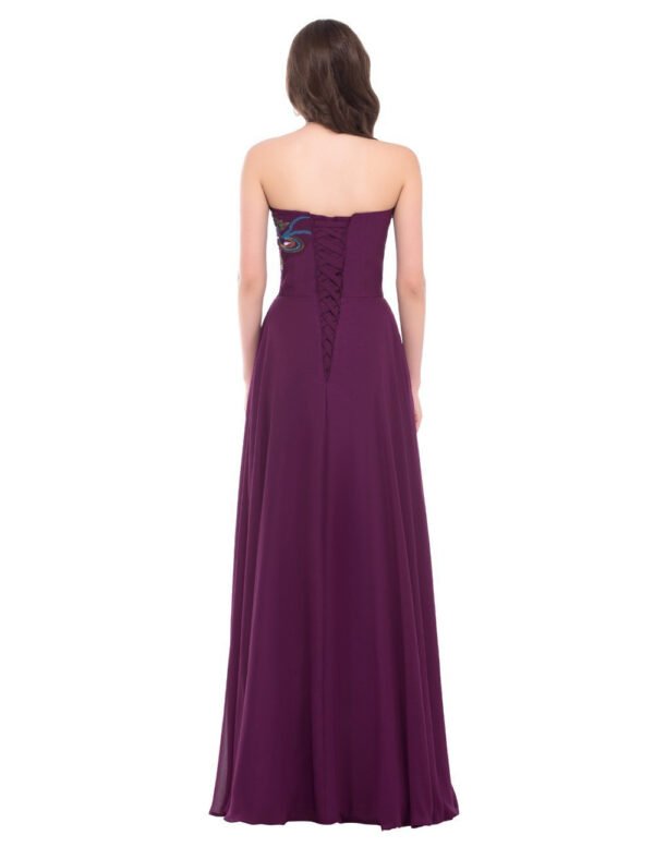 ea6083b4-c787-4844-a01e-225fccf6d2c8 Women,s Embroidered Peacock Heart Dress