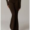 Women's Fold High Waist Bell-Bottom Pants (5 Colors)