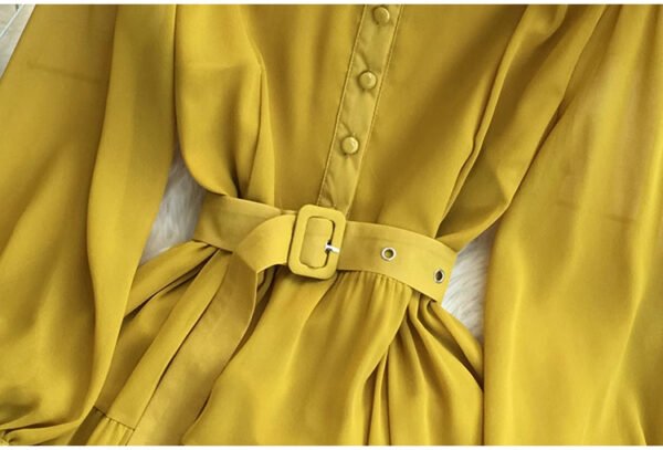 ed255d06-a4cb-4fe7-a93c-9d78350ccd08 Women's Long-Sleeve Polyester Dres