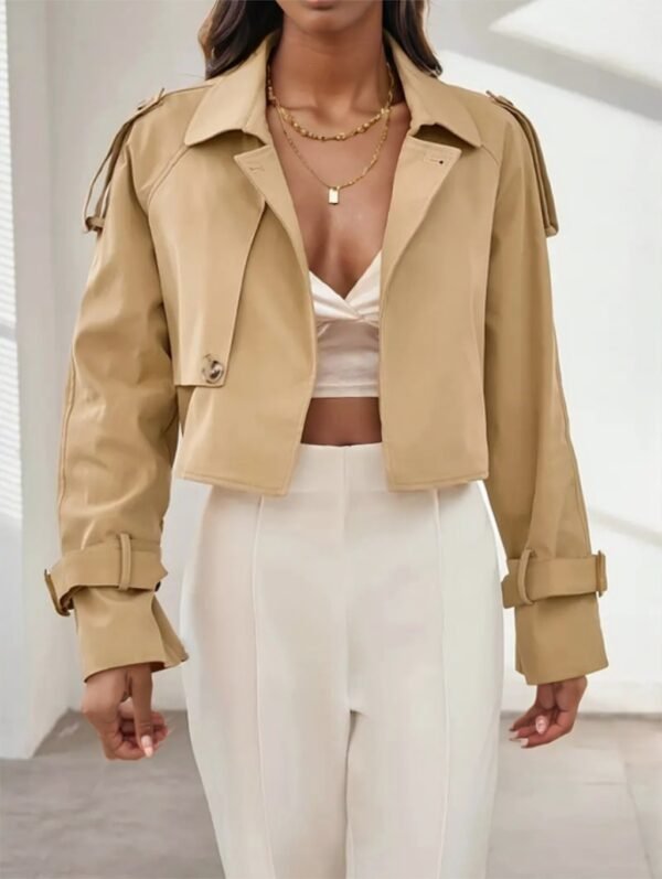 Women's solid Color Suede Jacket (2 colors)