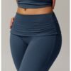 Women's Fold High Waist Bell-Bottom Pants (5 Colors)