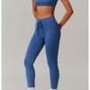 Women's High Waist Jinammonia Cloud Fabric Trousers (4  Colors)