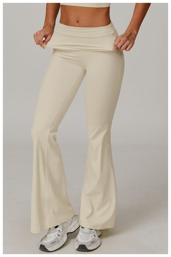 Women's Casual Folding High Waist Yoga Pants (7 Colors)