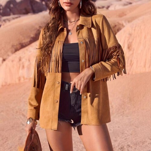 Women's Fringe Detail Jacket