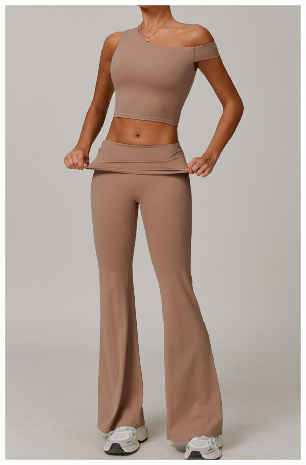 Women's Casual Folding High Waist Yoga Pants (7 Colors)