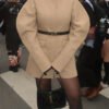 Women's Crew Neck Blazer Dress