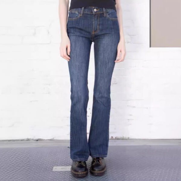 Women's Cotton  Slim Fit Low  Jeans