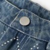Women's Fashion Diamond Jeans