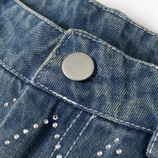 Women's Fashion Diamond Jeans