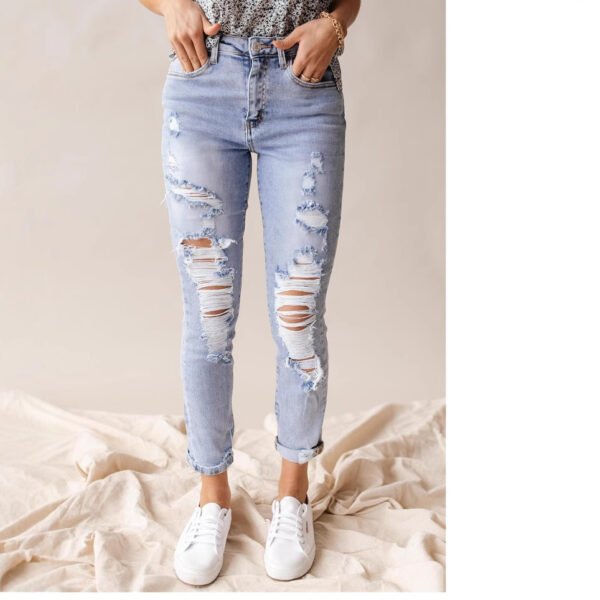 Fashion Holes Jeans For Women