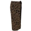 Women's PU Blend Midi Skirt