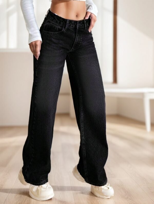 Women's Cotton Casual Straight Jeans