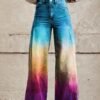 Hot Selling Plus Size Women's Casual Pants Thin Imitation Jeans
