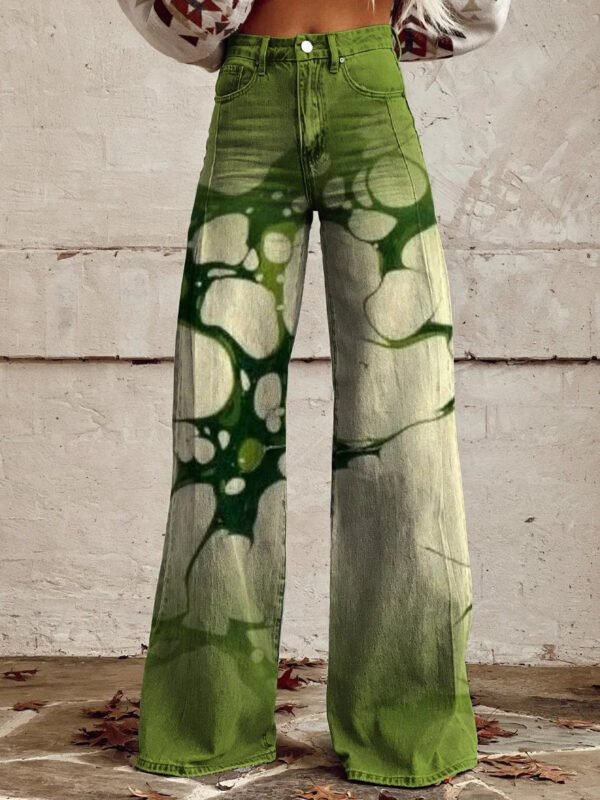 Hot Selling Plus Size Women's Casual Pants Thin Imitation Jeans