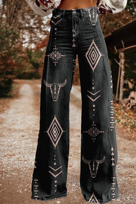 Hot Selling Plus Size Women's Casual Pants Thin Imitation Jeans
