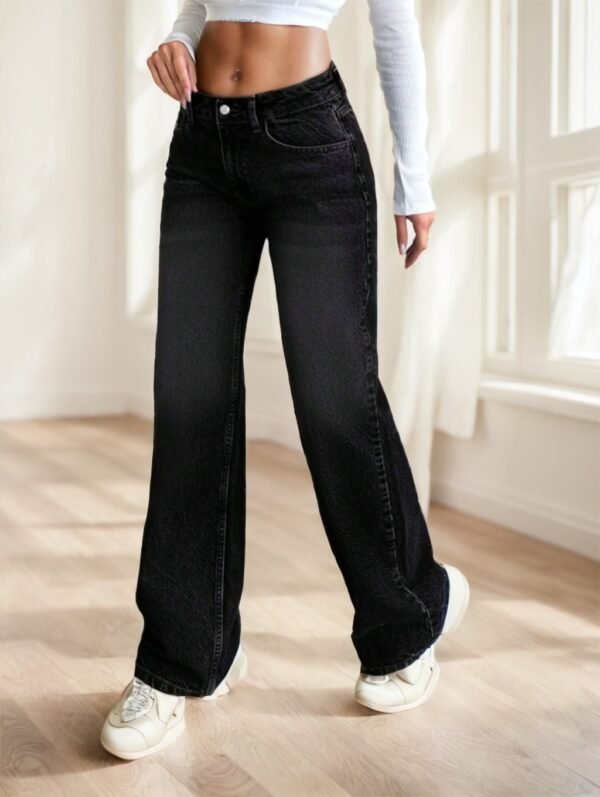 Women's Cotton Casual Straight Jeans