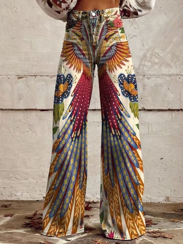 Hot Selling Plus Size Women's Casual Pants Thin Imitation Jeans