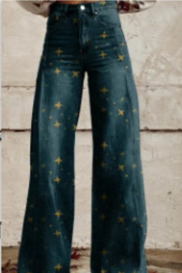 Hot Selling Plus Size Women's Casual Pants Thin Imitation Jeans