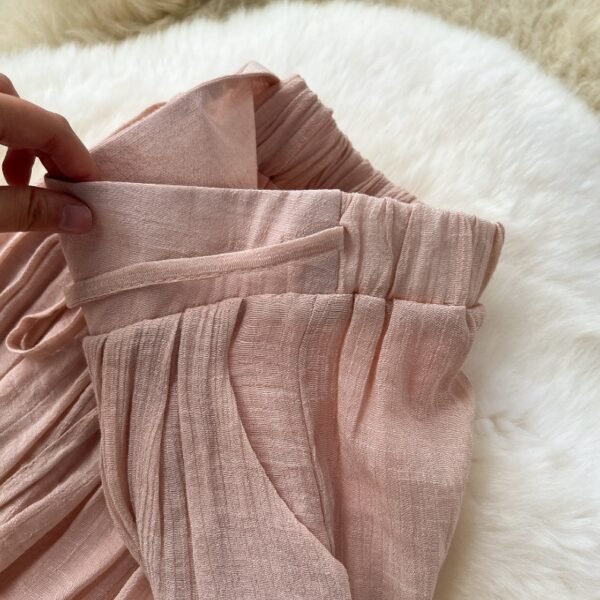 4cab9514-b6d6-4a6e-917f-20391f5102af Women,s High Waist Chiffon Pants