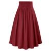 4d99e09f-e143-4a61-a293-58482c24b6f2 Women's Classic Cotton A-Line Skirt