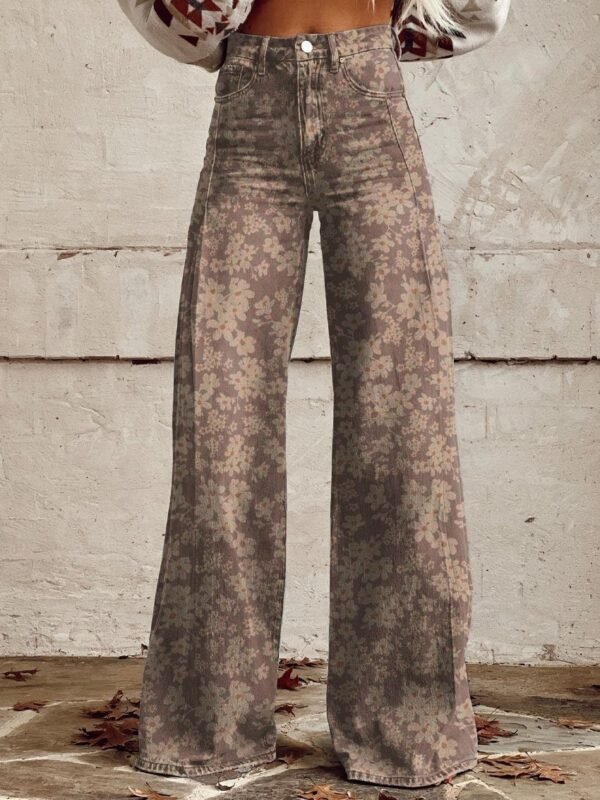 Hot Selling Plus Size Women's Casual Pants Thin Imitation Jeans