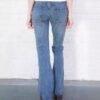 Women's Cotton  Slim Fit Low  Jeans
