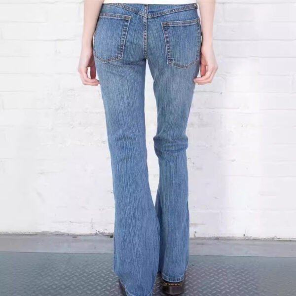 Women's Cotton  Slim Fit Low  Jeans