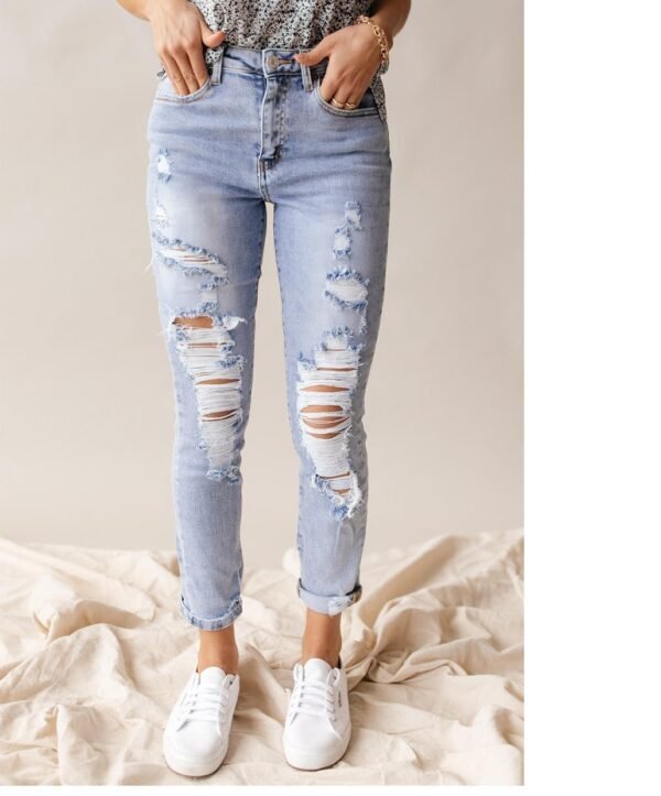 Fashion Holes Jeans For Women
