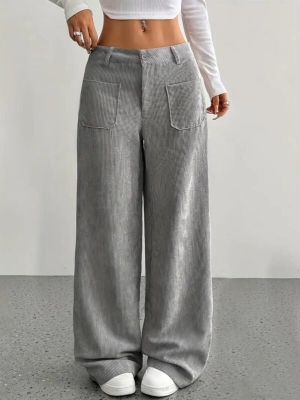 5f7271ab-7a9f-4aad-836a-8b3713985603 Women's Corduroy  Loose Pants