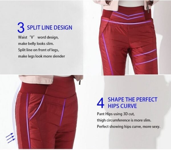 64254c56-af23-4f02-9f75-94831c042a90 Women's Down Pants Pencil