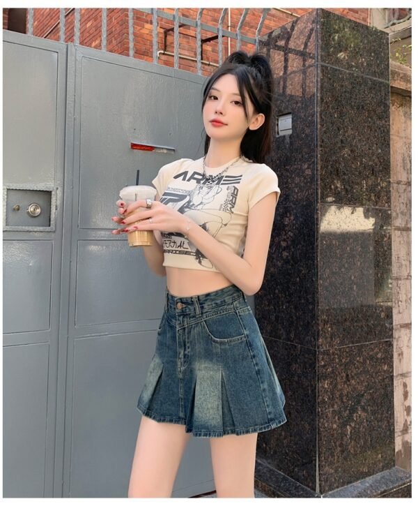 644a6aaf-6d73-44dd-8be3-2ef7956ba64f Women's Comfortable Cotton A-Line Skirt