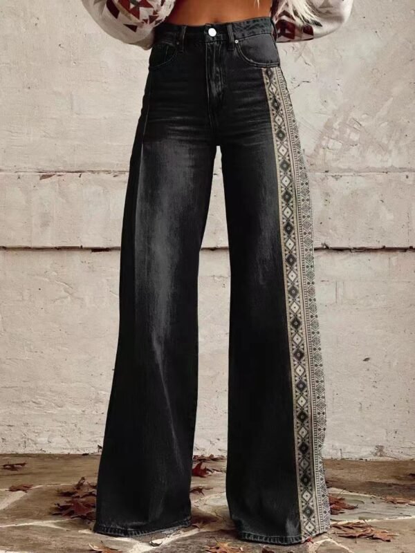 Hot Selling Plus Size Women's Casual Pants Thin Imitation Jeans