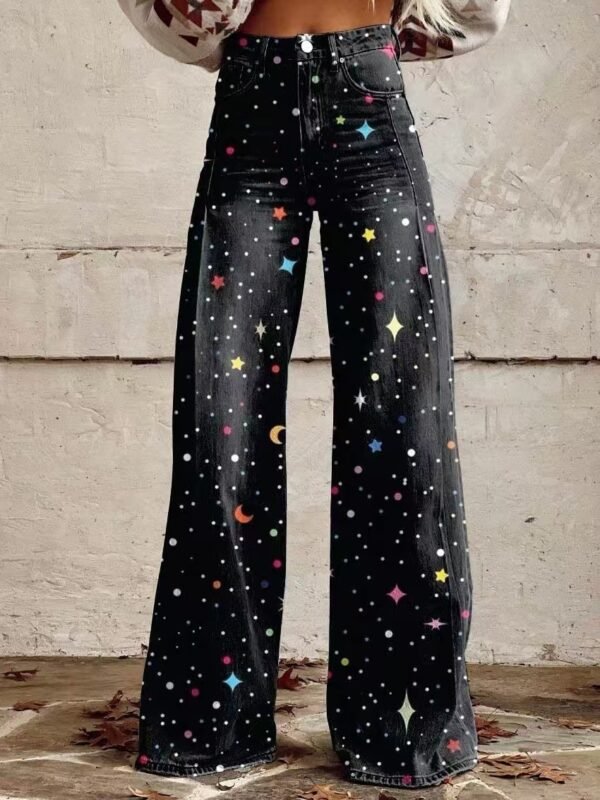 Hot Selling Plus Size Women's Casual Pants Thin Imitation Jeans